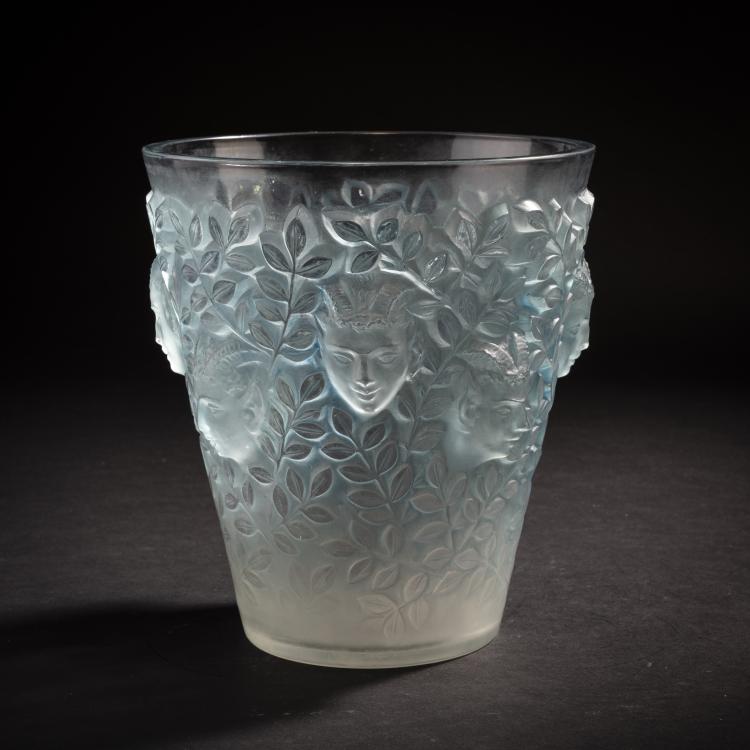 Hauptbild zu Objekt, Vase 'Sil&egrave;nes', 1938, Ren&eacute; Lalique, Lalique, Ren&eacute;, Wingen-sur-Moder, 150A 89