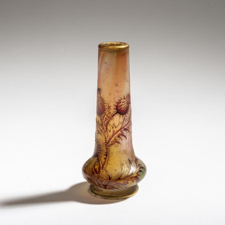 Bild 2 zu Objekt, Vase 'Chardons de Lorraine', 1897, Daum Fr&egrave;res, Nancy, 150B 115
