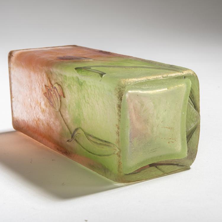 Bild 5 zu Objekt, Vase 'Tulipes', c. 1900, Daum Fr&egrave;res, Nancy, 150B 124