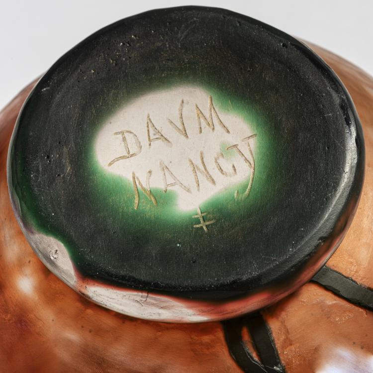 Bild 1 zu Objekt, Martel&eacute; Vase 'Coeur de Jeanette', c. 1898, Daum Fr&egrave;res, Nancy, 150B 121