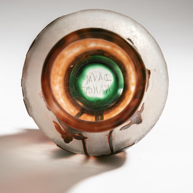 Bild 4 zu Objekt, Martel&eacute; Vase 'Coeur de Jeanette', c. 1898, Daum Fr&egrave;res, Nancy, 150B 121