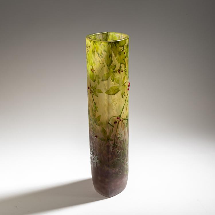 Bild 1 zu Objekt, Vase 'Bryones', 1909, Henri Berg&eacute;, Daum Fr&egrave;res, Nancy, 150B 136