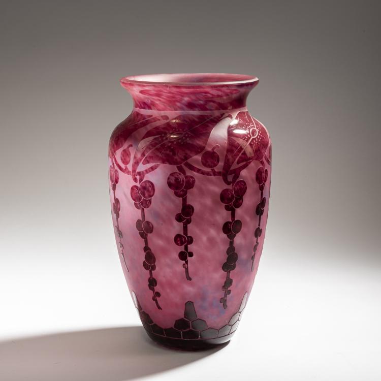 Hauptbild zu Objekt, Vase 'Garances', 1924-27, Schneider, Epinay-sur-Seine, 150B 252