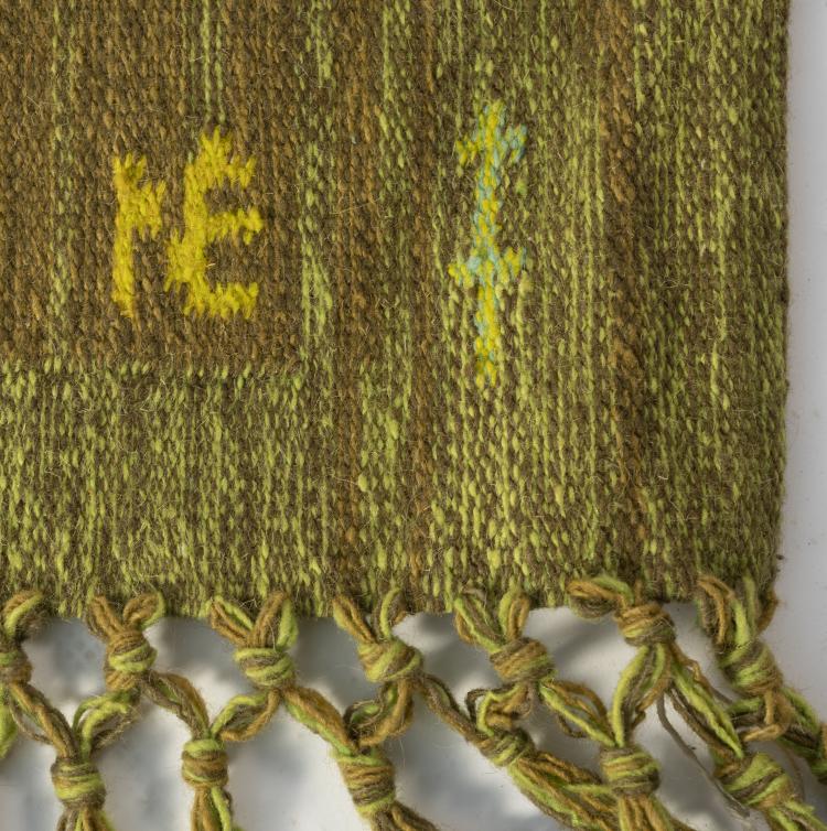 Bild 1 zu Objekt, Tapestry, 1950s, &Eacute;va N&eacute;meth, Illums Bolighus; Ziola, Ungarn, 151B 342