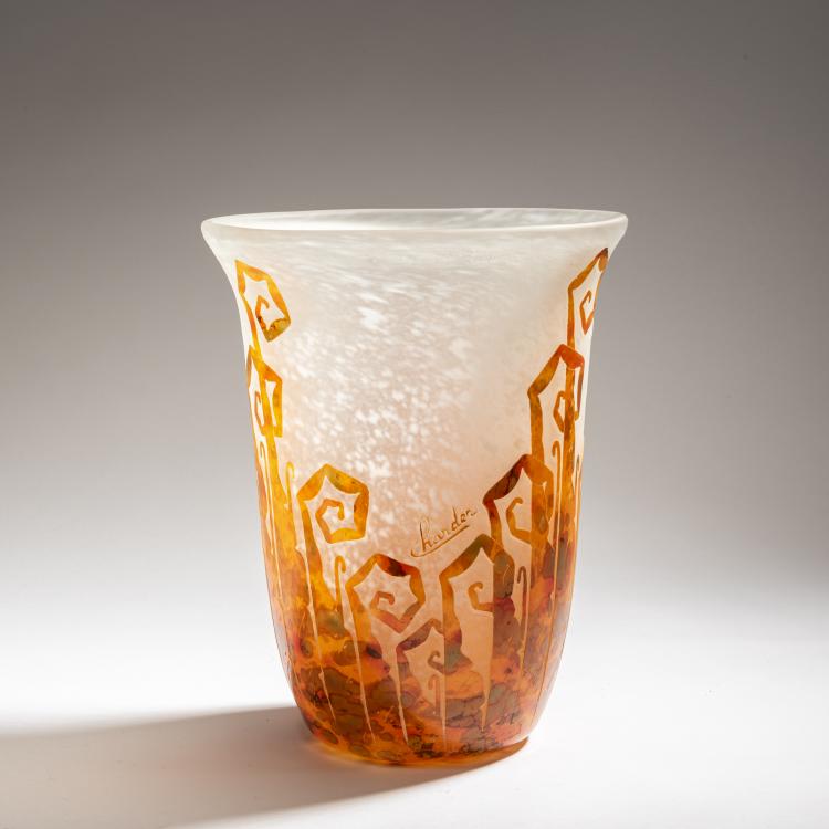 Bild 2 zu Objekt, Vase 'Foug&egrave;res', 1927-28, Schneider, Epinay-sur-Seine, 150B 260