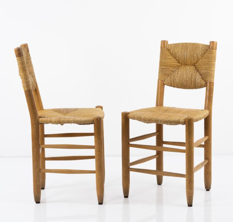 Bild 1 zu Objekt, Set of two chairs, 1939, Charlotte Perriand, Steph Simon, Paris, 151B 282