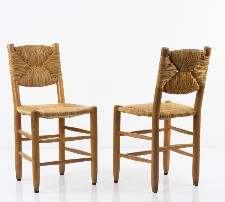 Bild 2 zu Objekt, Set of two chairs, 1939, Charlotte Perriand, Steph Simon, Paris, 151B 282