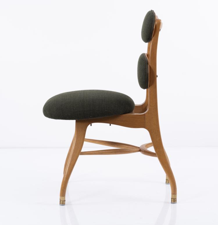 Bild 4 zu Objekt, 'Orkesterstolen' chair, c. 1950, Vilhelm Lauritzen, D&auml;nemark, 151B 320