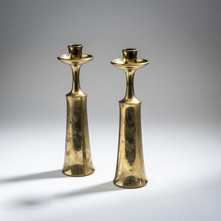 Bild 1 zu Objekt, Set of two candlesticks, 1950s, Jens Harald Quistgaard, Dansk Designs, Kopenhagen, 151B 487