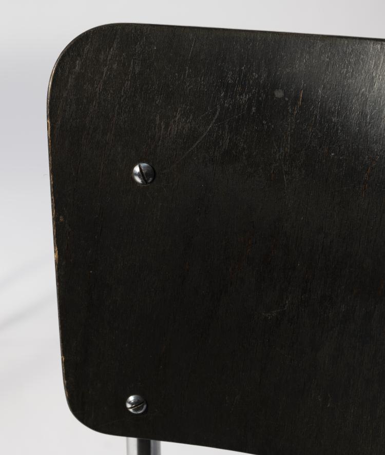 Bild 5 zu Objekt, Two chairs 'SM 1' and table 'DS', 1930s, Drabert Stahlm&ouml;bel-Fabrik, Minden, 151A 43