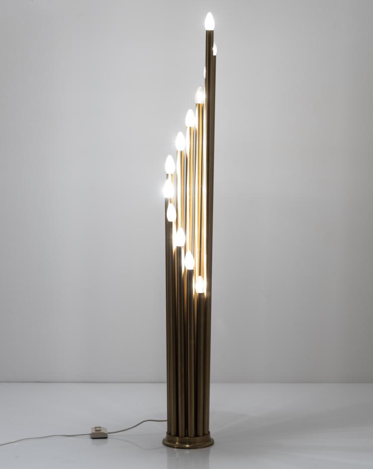 Bild 2 zu Objekt, Floor lamp 'Organ pipes', 1960s, Goffredo Reggiani (attributed), Reggiani Illuminazione, Sovico, 151B 413