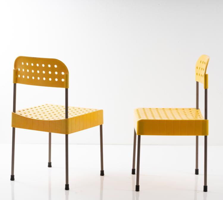 Bild 1 zu Objekt, Set of two 'Box' chairs, 1971, Enzo Mari, Anonima Castelli, Bologna, 152A 270