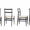 Set of six 'Leggera' side chairs, 1949/50