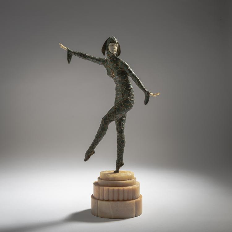 Hauptbild zu Objekt, 'Solo', c. 1928, Dem&egrave;tre H. Chiparus, 150B 337