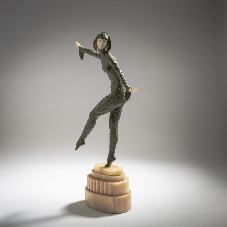 Bild 2 zu Objekt, 'Solo', c. 1928, Dem&egrave;tre H. Chiparus, 150B 337