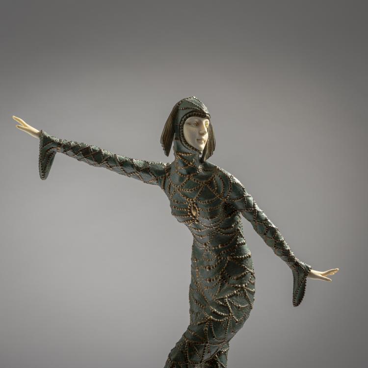 Bild 5 zu Objekt, 'Solo', c. 1928, Dem&egrave;tre H. Chiparus, 150B 337