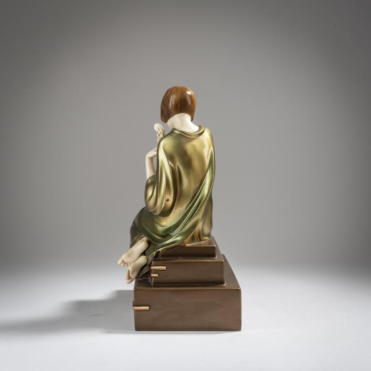 Bild 3 zu Objekt, 'Violinist', c. 1925, Paul Philippe, Rosenthal & Maeder, Berlin, 153C 448