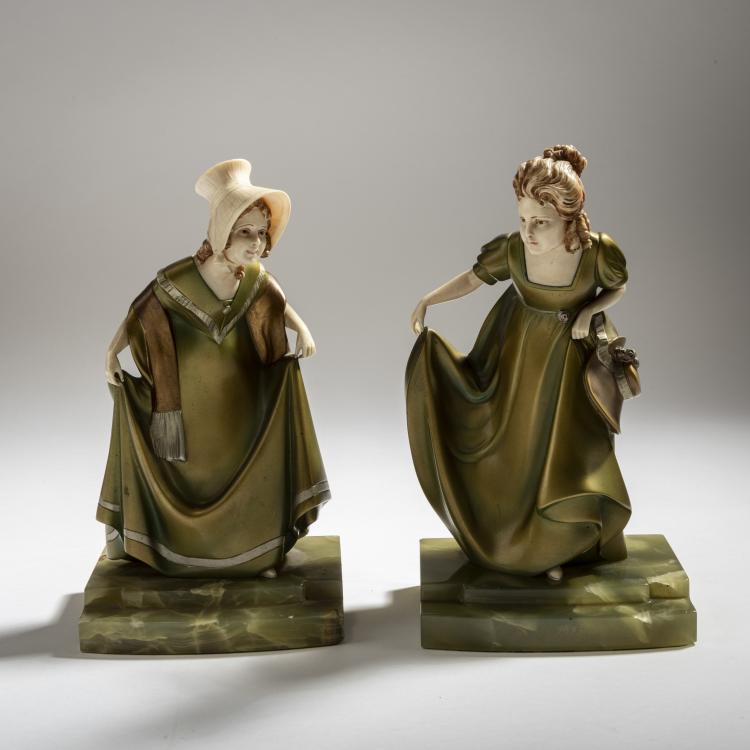 Bild 1 zu Objekt, 'Formal Greetings' and 'Curtsy', 1920s, Franz Peleschka-Lunard, 150B 360