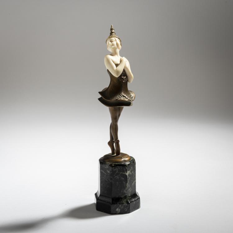 Hauptbild zu Objekt, 'Ballerina', 1920s, Richard W. Lange, Rosenthal & Maeder, Berlin, 150B 355