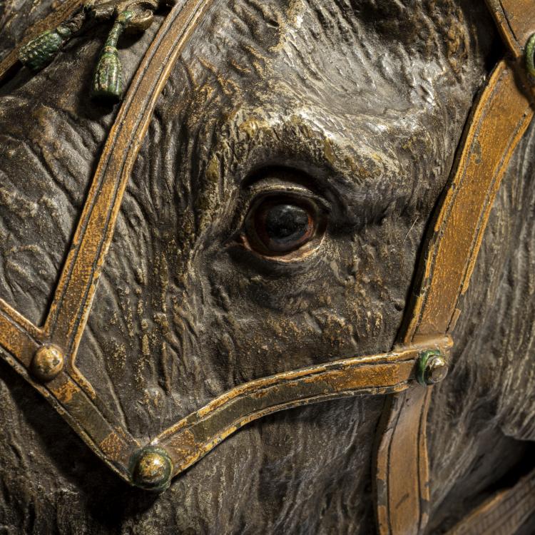 Bild 4 zu Objekt, Elephant head, c. 1900, Franz Xaver Bergmann, 150B 328