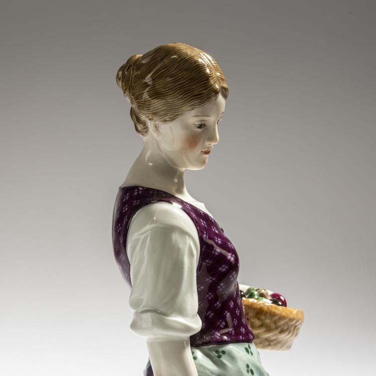 Bild 5 zu Objekt, Gardener with dog, c. 1902, Jakob Ungerer, Meissen, StPM, 150B 523