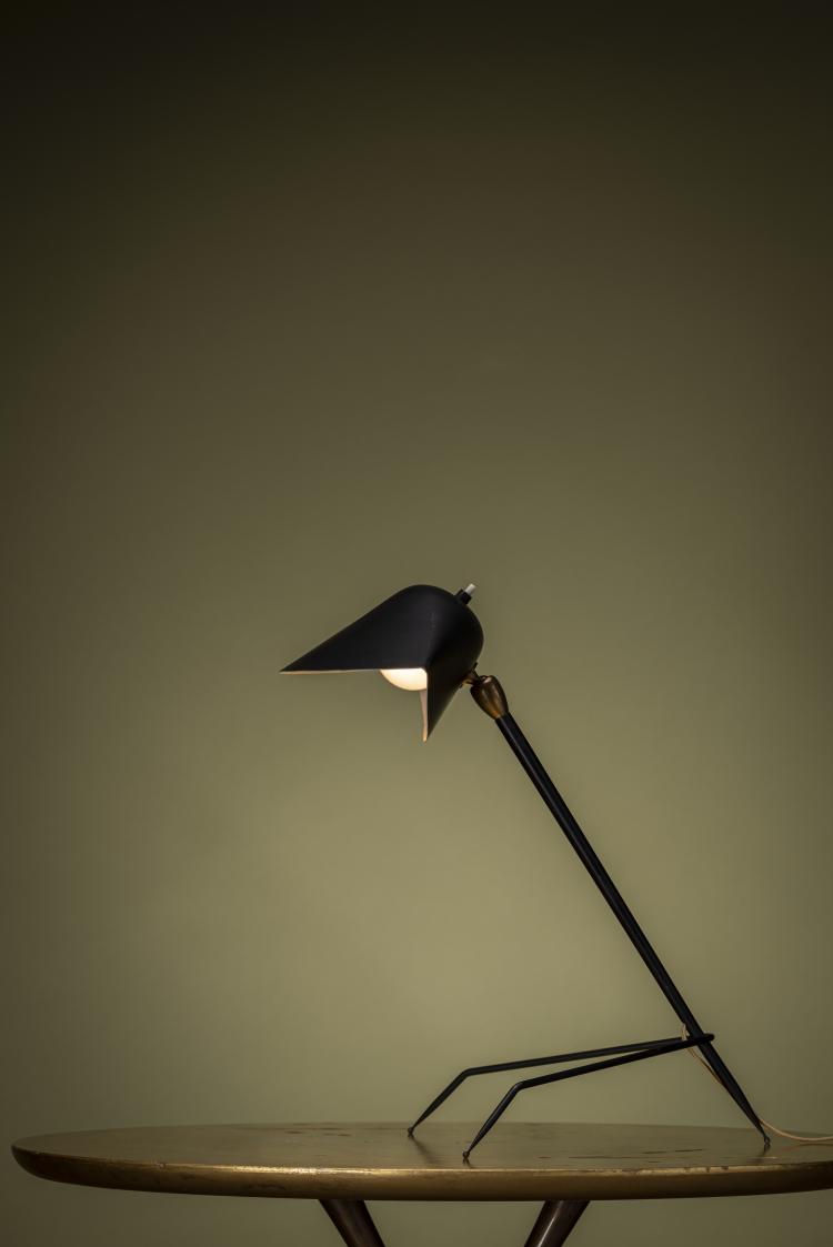 Bild 7 zu Objekt, Table light 'Tr&eacute;pied', 1954, Serge Mouille, Frankreich, 151B 359