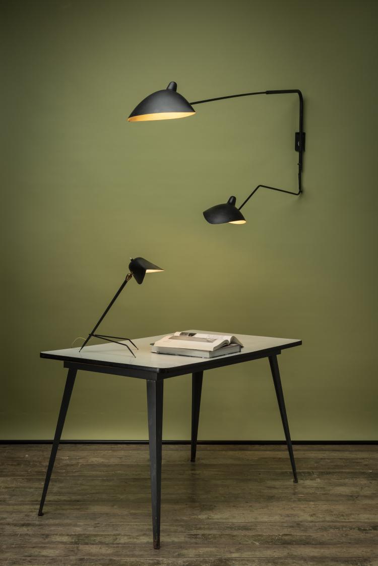 Bild 1 zu Objekt, Wall light 'Applique coud&eacute;e', 1954, Serge Mouille, Frankreich, 151B 360