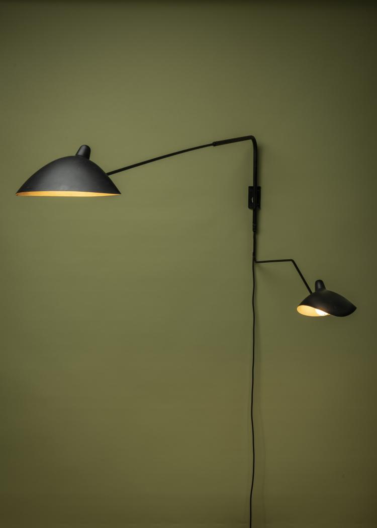 Bild 2 zu Objekt, Wall light 'Applique coud&eacute;e', 1954, Serge Mouille, Frankreich, 151B 360