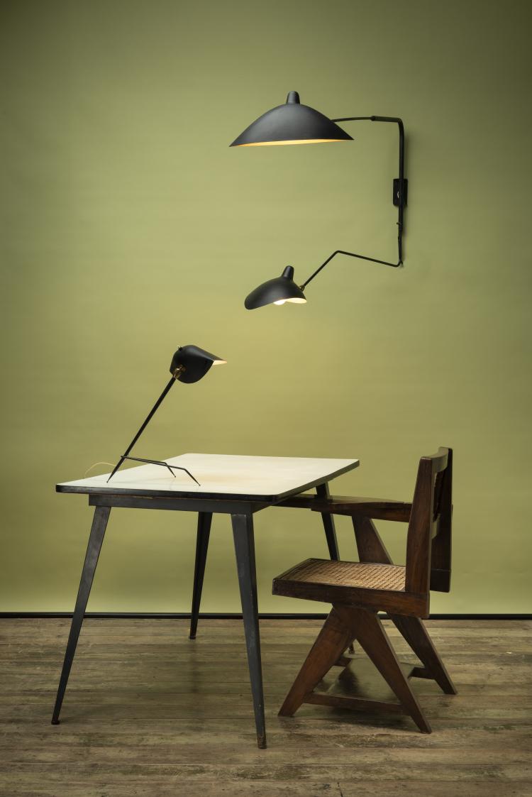 Bild 9 zu Objekt, Wall light 'Applique coud&eacute;e', 1954, Serge Mouille, Frankreich, 151B 360