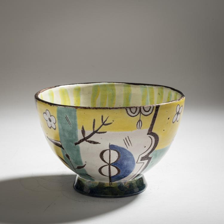 Hauptbild zu Objekt, Bowl, 1921-24, Maria Likarz, Wiener Werkst&auml;tte, 150B 578