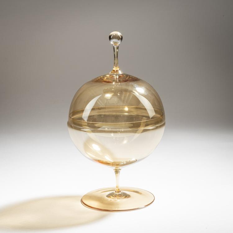 Hauptbild zu Objekt, Bonbonniere, 1924/25, Oswald Haerdtl, Lobmeyr, J. & L., Wien; Moser, Ludwig & S&ouml;hne, Karlsbad, 150B 282