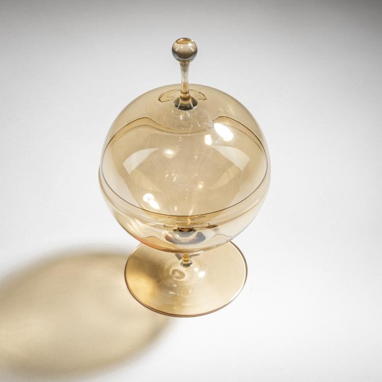 Bild 1 zu Objekt, Bonbonniere, 1924/25, Oswald Haerdtl, Lobmeyr, J. & L., Wien; Moser, Ludwig & S&ouml;hne, Karlsbad, 150B 282