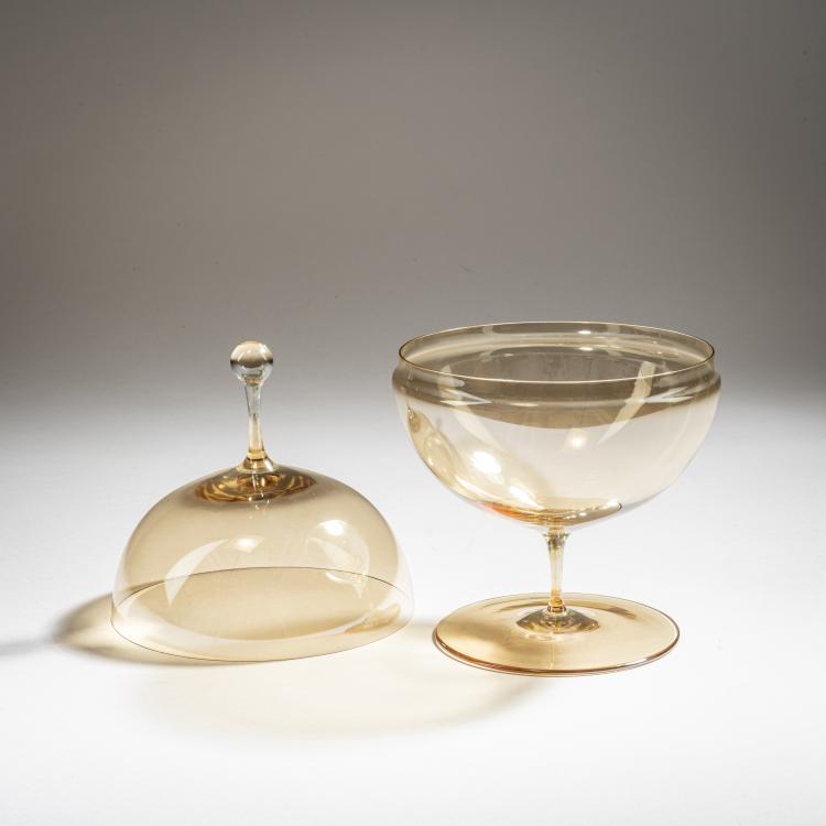 Bild 2 zu Objekt, Bonbonniere, 1924/25, Oswald Haerdtl, Lobmeyr, J. & L., Wien; Moser, Ludwig & S&ouml;hne, Karlsbad, 150B 282