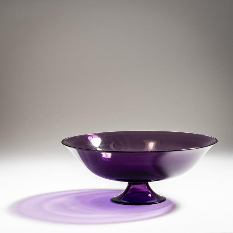 Hauptbild zu Objekt, Bowl, 1923, Josef Hoffmann, B&ouml;hmen; Wiener Werkst&auml;tte, 150B 278