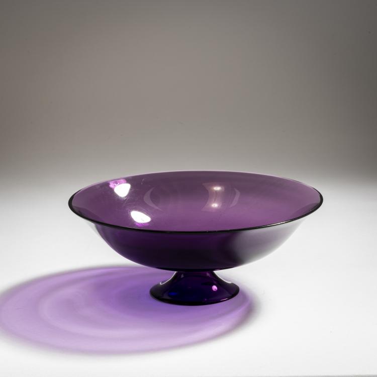 Bild 1 zu Objekt, Bowl, 1923, Josef Hoffmann, B&ouml;hmen; Wiener Werkst&auml;tte, 150B 278