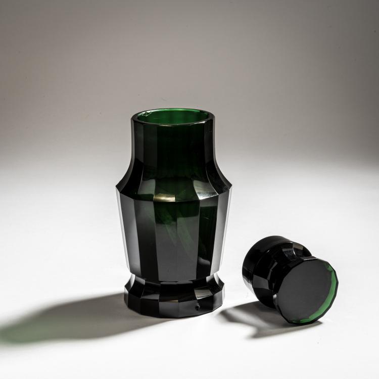 Bild 1 zu Objekt, 'Teeflakon' 'A I 528', nach 1915, Josef Hoffmann, Meyr's Neffe, Adolf b. Winterberg; Wiener Werkst&auml;tte, 150B 310