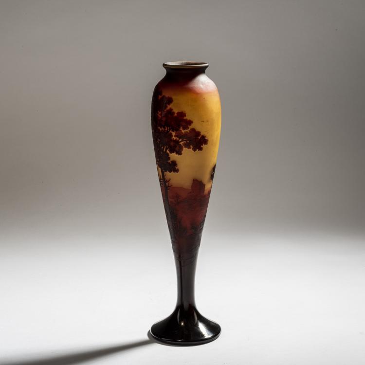 Hauptbild zu Objekt, Vase 'Paysage', 1919-25, D'Argental; Nicolas, Paul, 150B 109