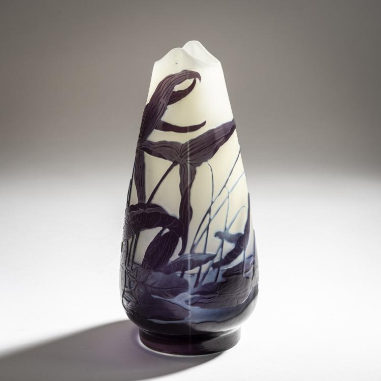 Bild 4 zu Objekt, Vase 'Sagittaires et N&eacute;nuphars', 1906-14, Gall&eacute;, Etablissements, Nancy, 150B 196