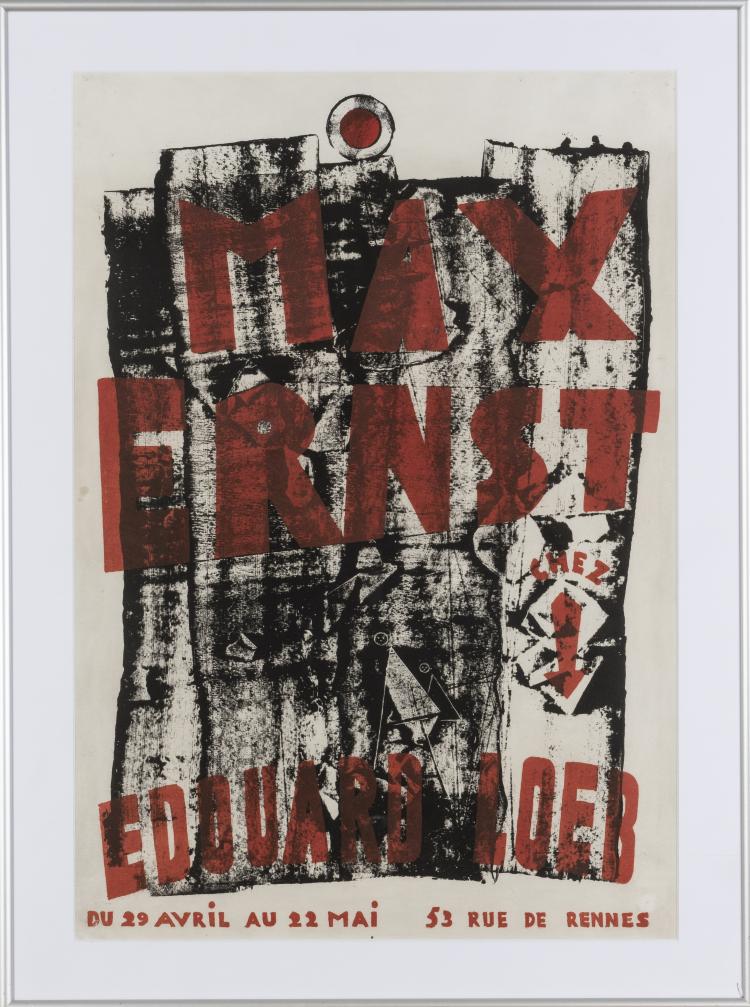 Hauptbild zu Objekt, 'Max Ernst chez Edouard Loeb', 1955, Max Ernst, 151C 628