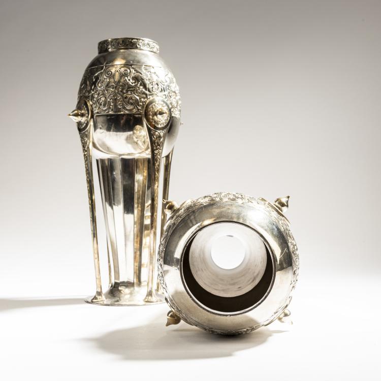 Bild 2 zu Objekt, Zwei &Uuml;bert&ouml;pfe, um 1910, WMF, Geislingen, 150B 439