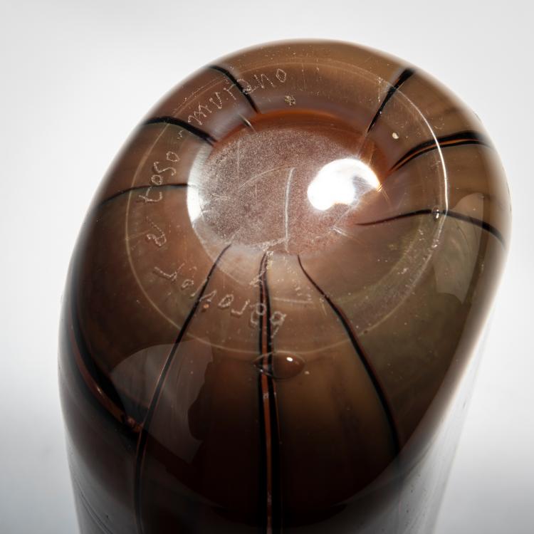 Bild 3 zu Objekt, 'Tessere ambra' vase, 1956, Ercole Barovier, Barovier & Toso, Murano, 152C 718