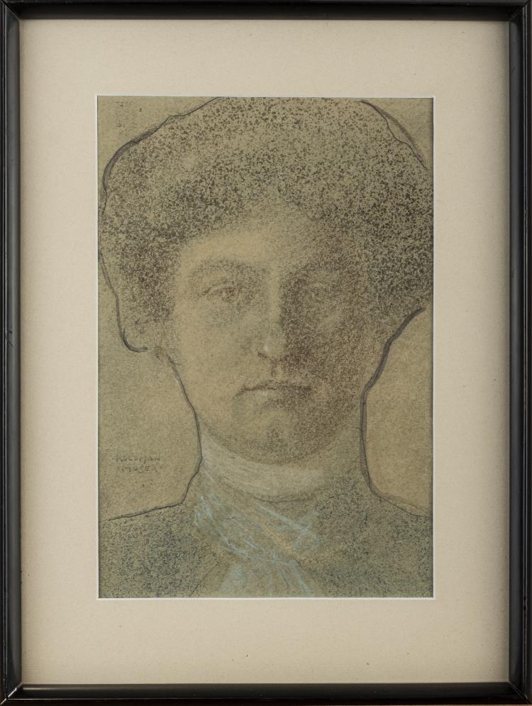 Hauptbild zu Objekt, Sketch 'Portrait of a Woman', Koloman Moser, 150B 603