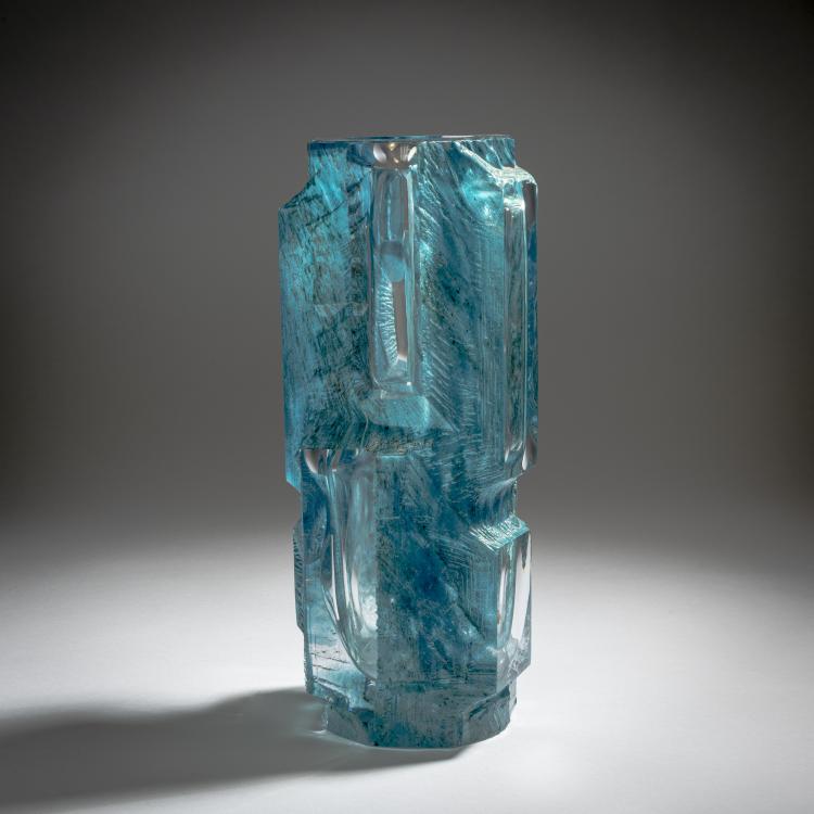 Bild 1 zu Objekt, Vase 'Argos', 1970s, C&eacute;sar Baldaccini (C&eacute;sar), Daum Fr&egrave;res, Nancy, 151B 463