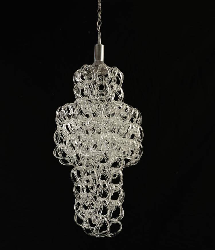 Hauptbild zu Objekt, 'Giogali' ceiling light, 1967, Angelo Mangiarotti, Vetreria Vistosi, Murano, 151B 442