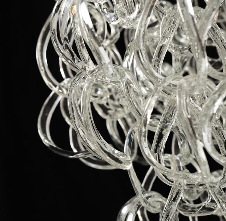 Bild 2 zu Objekt, 'Giogali' ceiling light, 1967, Angelo Mangiarotti, Vetreria Vistosi, Murano, 151B 442