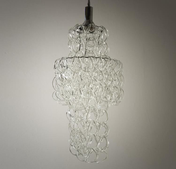 Bild 5 zu Objekt, 'Giogali' ceiling light, 1967, Angelo Mangiarotti, Vetreria Vistosi, Murano, 151B 442