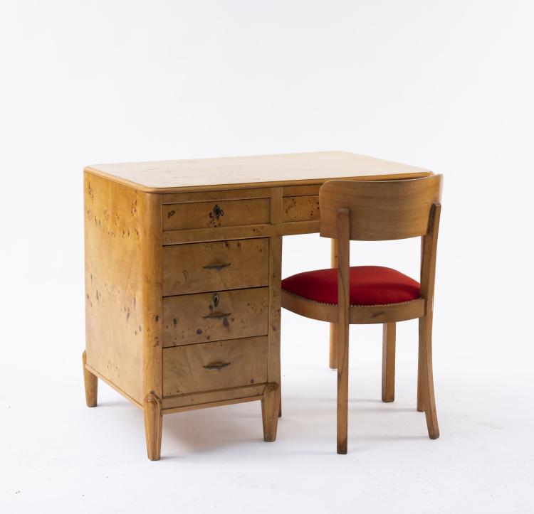 Bild 3 zu Objekt, Small writing / dressing table with chair, 1940 / 50s, Italien, 151B 284