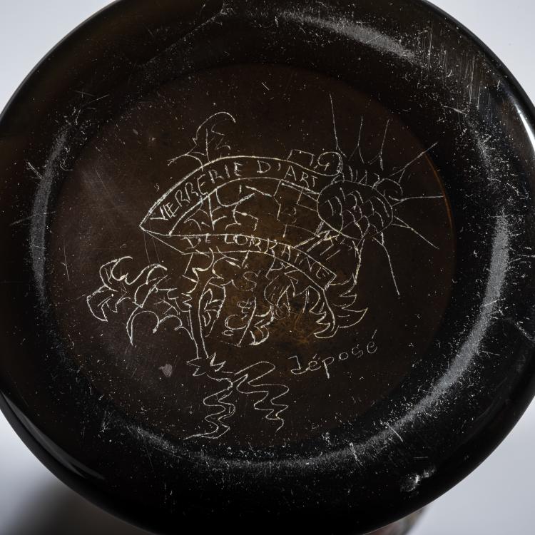 Bild 7 zu Objekt, Paar Vasen 'Bleuets', um 1895-1903, Burgun, Schverer & Co., Meisenthal, 150B 107