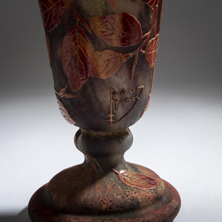 Bild 3 zu Objekt, Vase 'H&ecirc;tre roux', 1910, Henri Berg&eacute;, Daum Fr&egrave;res, Nancy, 150B 140