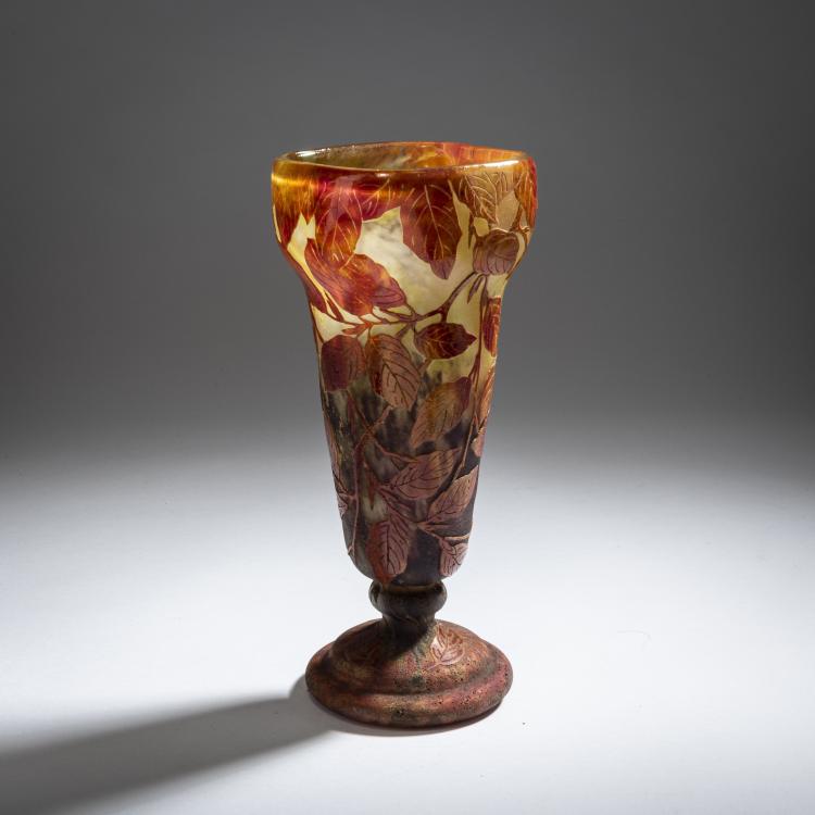 Bild 4 zu Objekt, Vase 'H&ecirc;tre roux', 1910, Henri Berg&eacute;, Daum Fr&egrave;res, Nancy, 150B 140